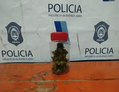 Detuvieron a un joven por portación de marihuana en Ensenada